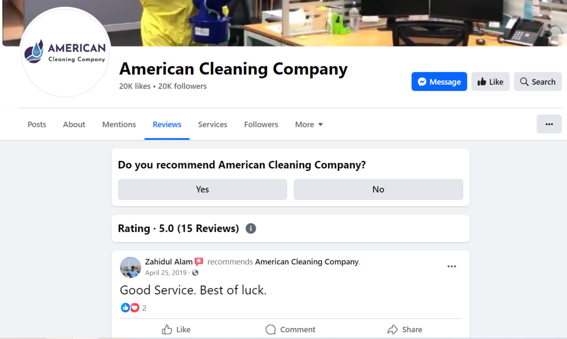 How to see Facebook reviews